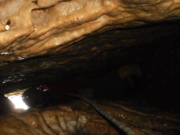  in der Höhle beim Belvédère, Mont-de-Vougney